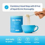 Vital Proteins añadido en batido matutino para nutrición práctica