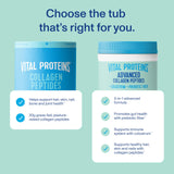 Vital Proteins cucharada con porción para dosificar y mantener rutina diaria
