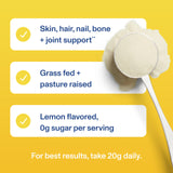 Vital Proteins etiqueta de ingredientes, transparencia y confianza