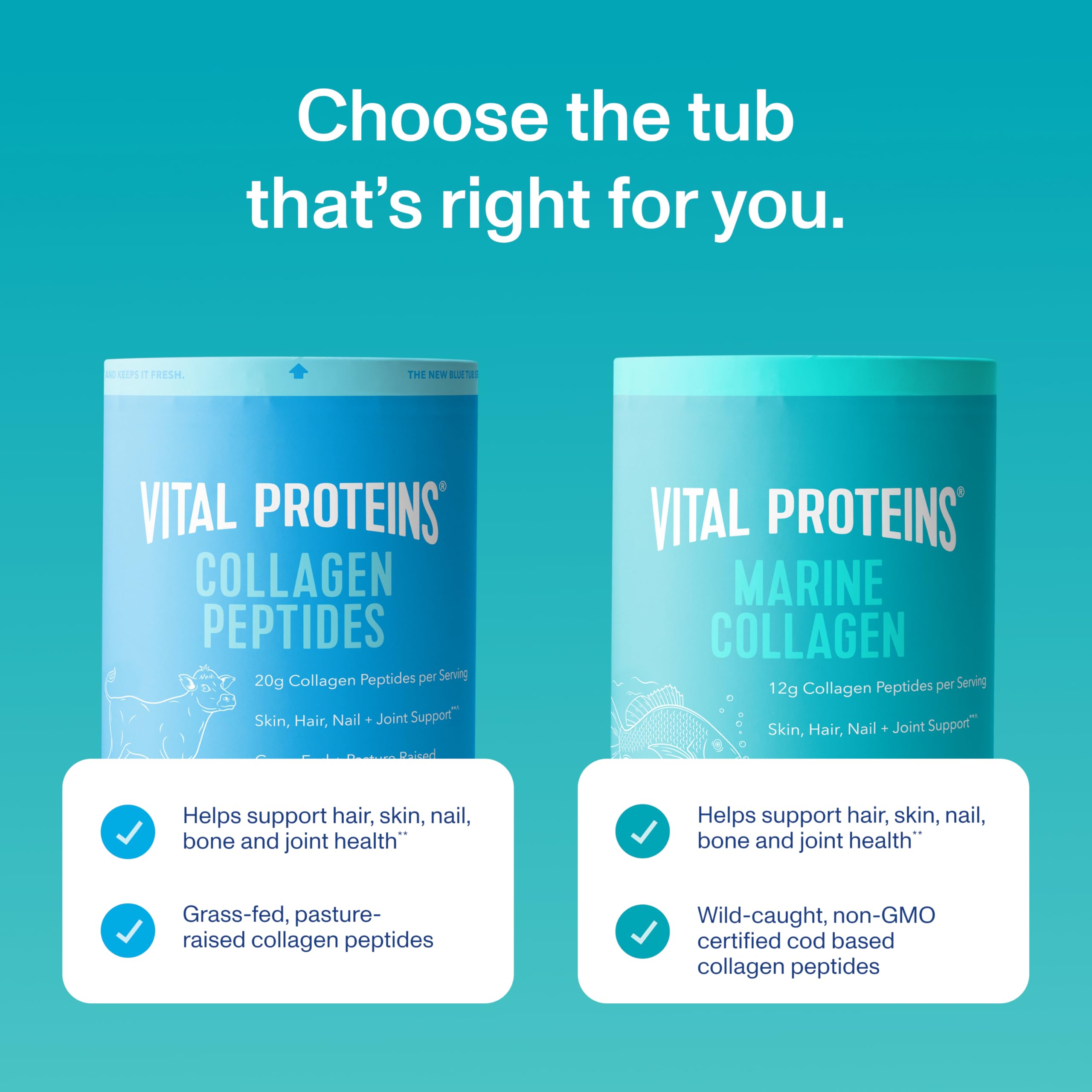 Vital Proteins — cucharada dosificadora para control de ración