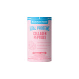 Vital Proteins envase frontal fresa limón mostrando etiqueta y tamaño
