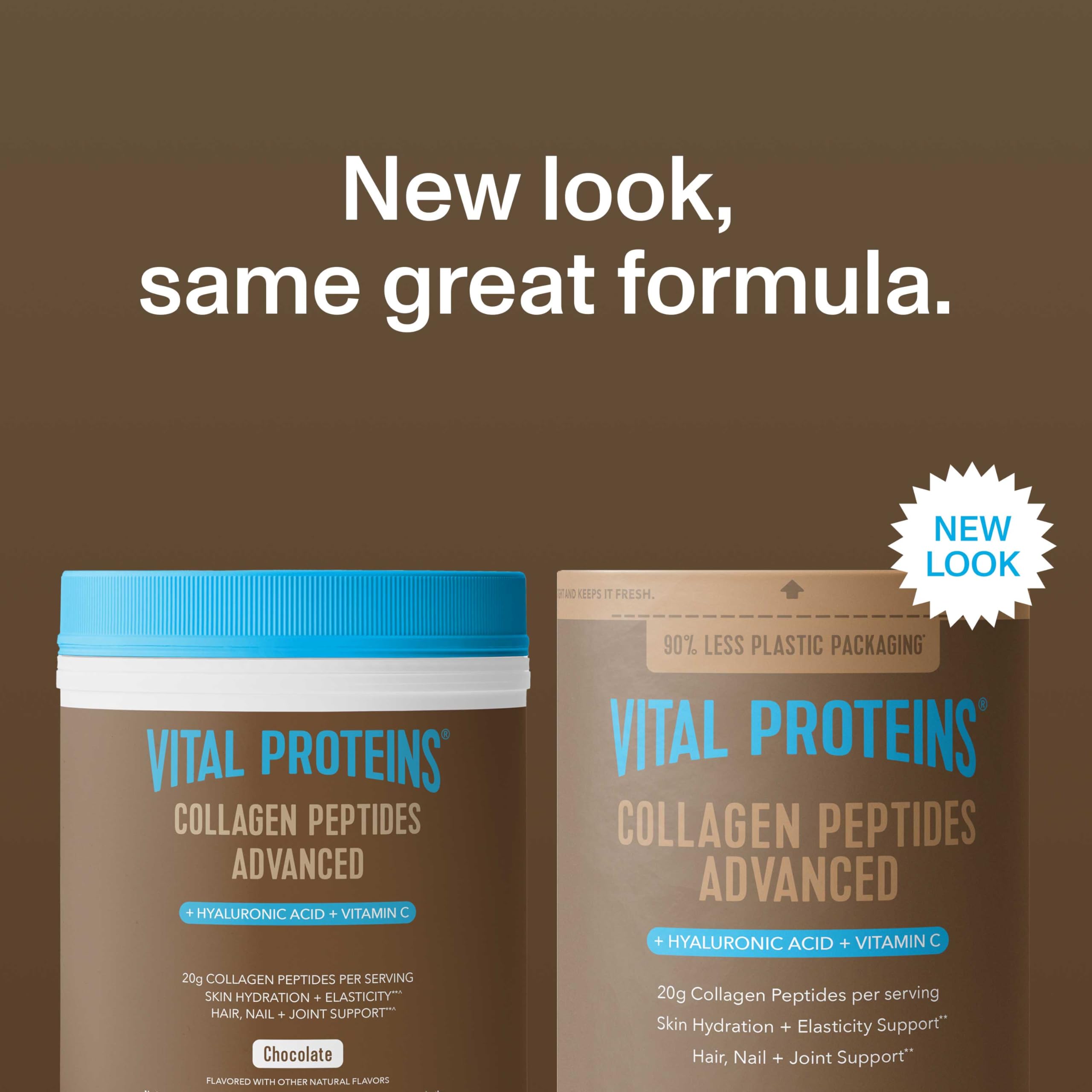Vital Proteins textura de polvo fina que facilita disolución y mezcla