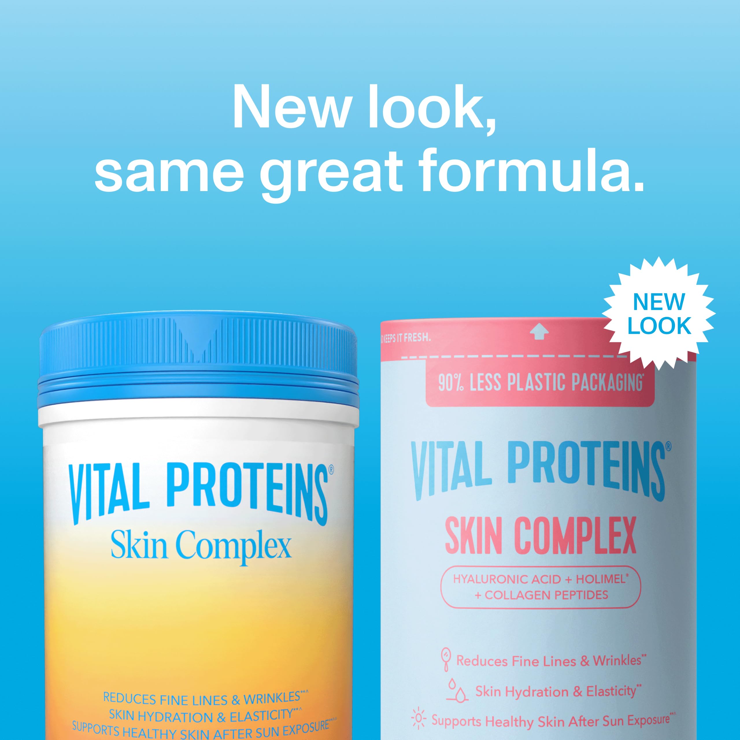 Vital Proteins textura del polvo sin sabor, fácil disolución y mezcla
