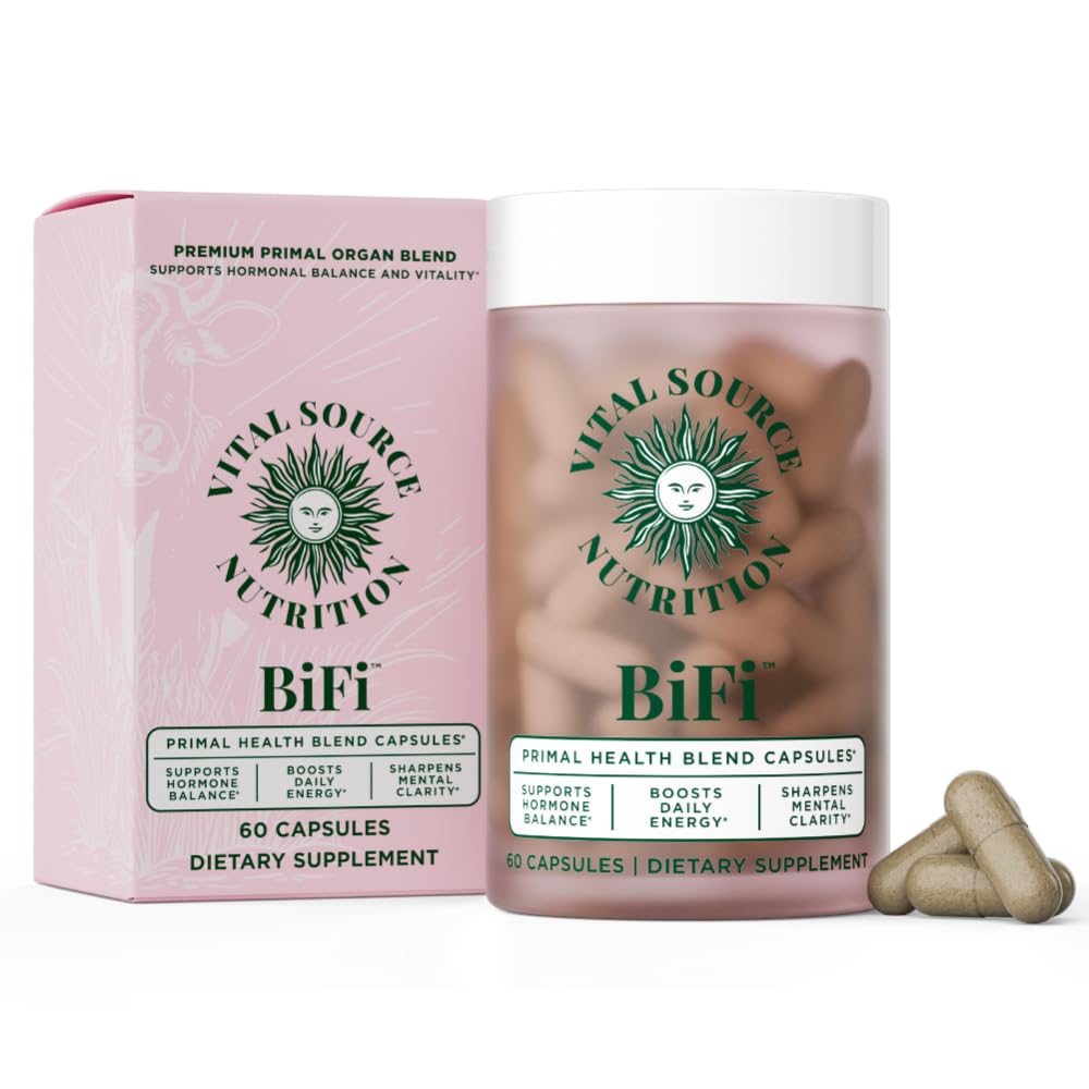 Vital Source BiFi frente del envase mostrando diseño y beneficios