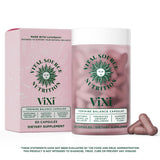 Vital Source Nutrition comparación de tamaño y 30 porciones por envase para planificación