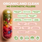 Vital NUTRITIVE etiqueta nutricional destacando ingredientes clave