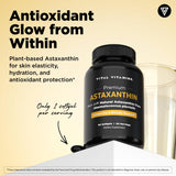 Vital Vitamins caja y botella del producto que resalta calidad y pureza