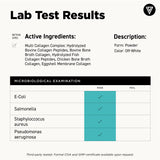 Vital Vitamins etiqueta nutricional en el envase, información verificada