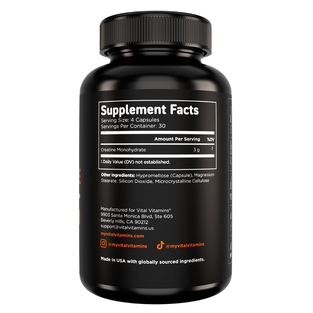 Vital Vitamins estilo de vida activo: cápsulas junto a ropa de entrenamiento