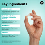 Vital Vitamins etiqueta con instrucciones claras y composición