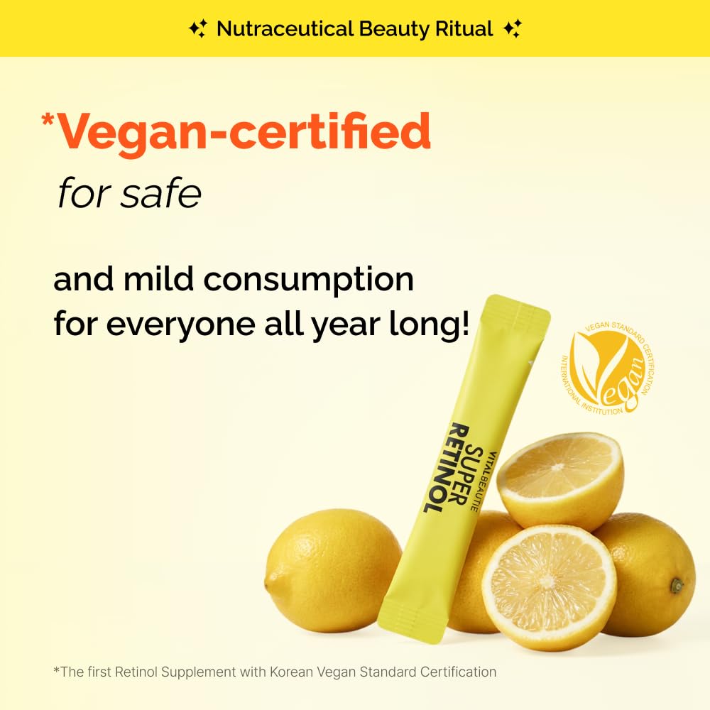 VITALBEAUTIE sobre en mano para ver tamaño práctico de viaje