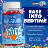 Vital+Boon montón de gomitas Strawberry Crème ilustrando sabor agradable y textura masticable
