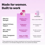 VitalForm mujer tomando cápsula, beneficio práctico en viaje