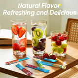 VitalHarvest Endure bebida preparada en vaso con hielo, refresco inmediato