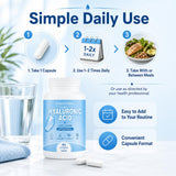 Vitalhydra cápsula tomada con agua, conveniente para rutinas diarias