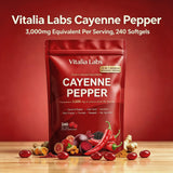 Vitalia Labs cápsulas textura cerca, cápsulas blandas fáciles de tragar