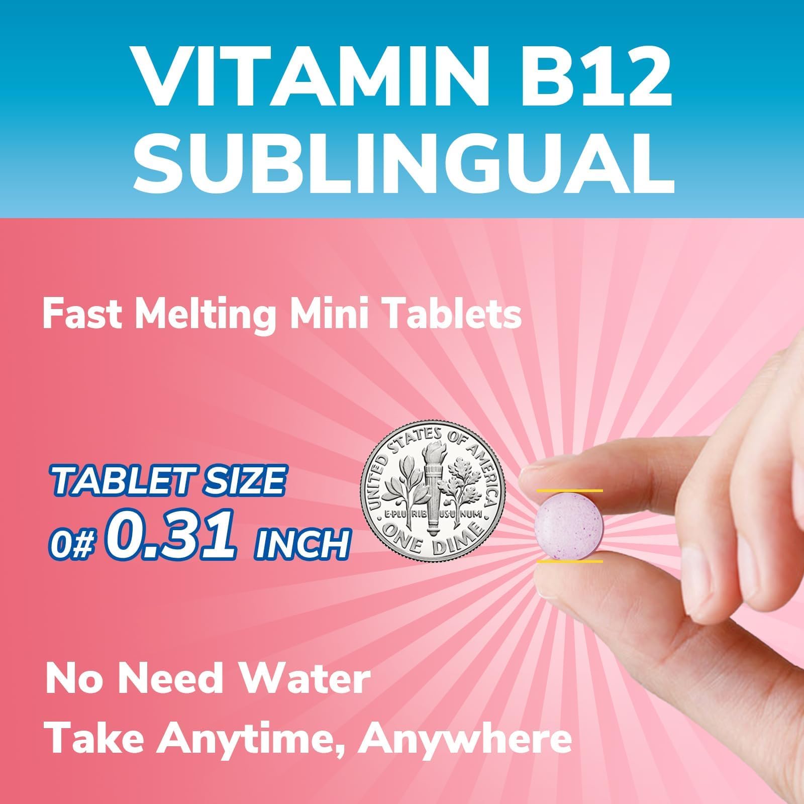 Vitalibre etiqueta de ingredientes mostrando metilcobalamina y pureza