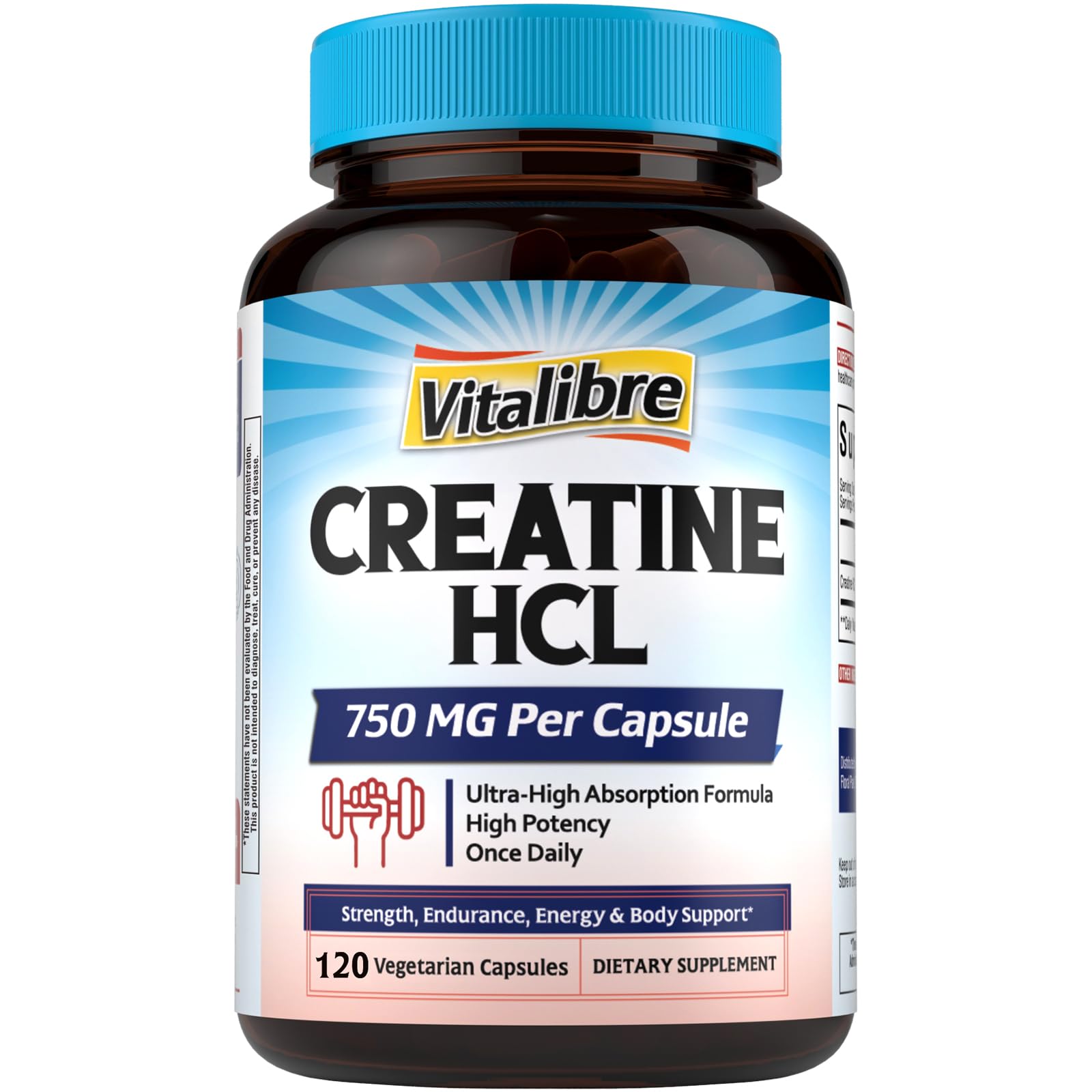 Vitalibre envase frontal mostrando cápsulas y ventajas de absorción