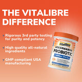 Vitalibre frasco en mesa estilo de vida saludable y conveniencia
