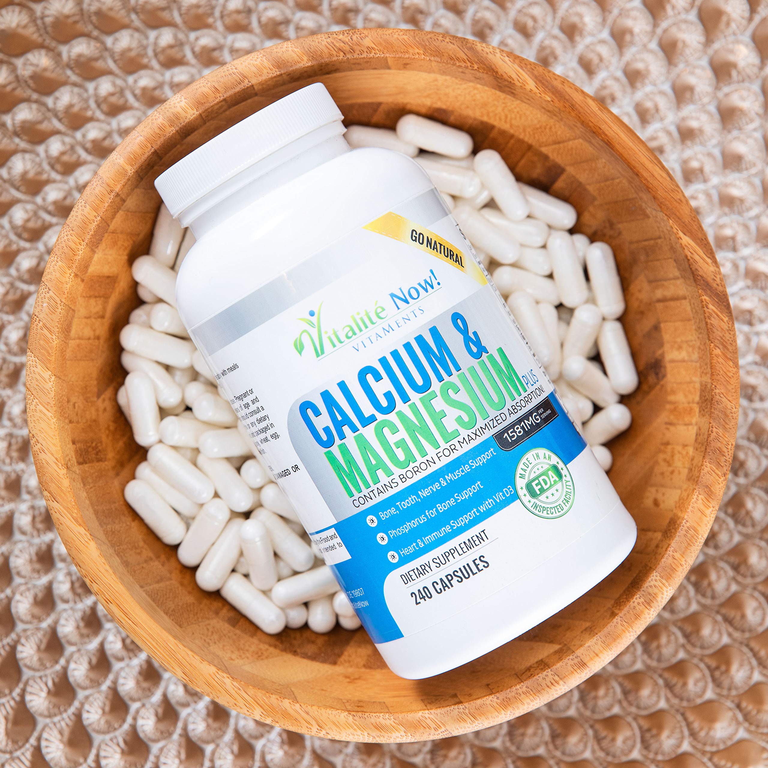 Vitalité Now! suplemento en uso durante desayuno para absorción óptima