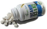 Vitalité Now! envase abierto con tabletas para visualizar cantidad y formato