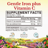 Vitalitown etiqueta con ingredientes y declaración sin alérgenos