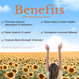 Vitalitown ingredientes con aceite de girasol prensado en frío para absorción