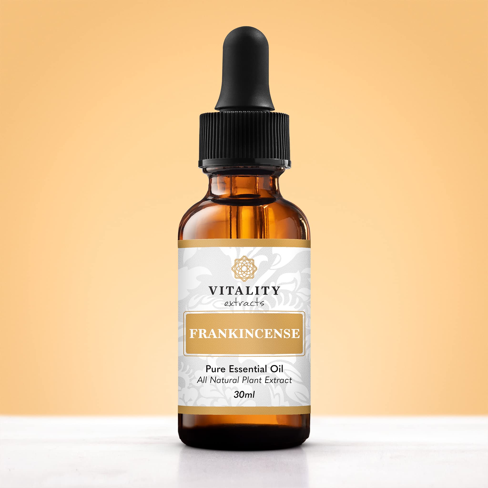 Vitality gotero aplicando aceite, detalle de dosificación precisa