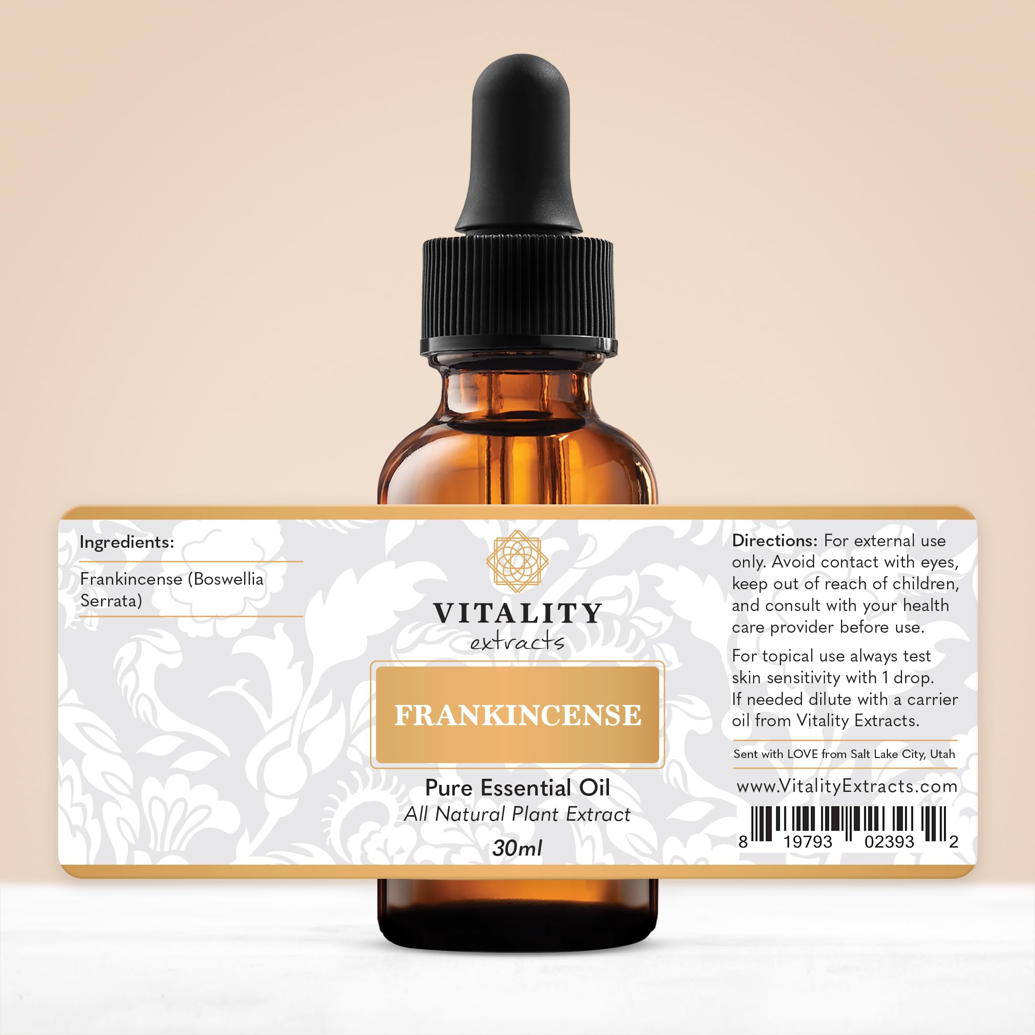 Vitality empaque sostenible elegante que resalta compromiso ético