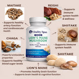 Vitality Span cápsula abierta mostrando contenido de extracto concentrado