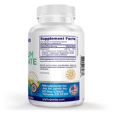 Vitality Span detalle de ingredientes y sello TRAACS para confianza