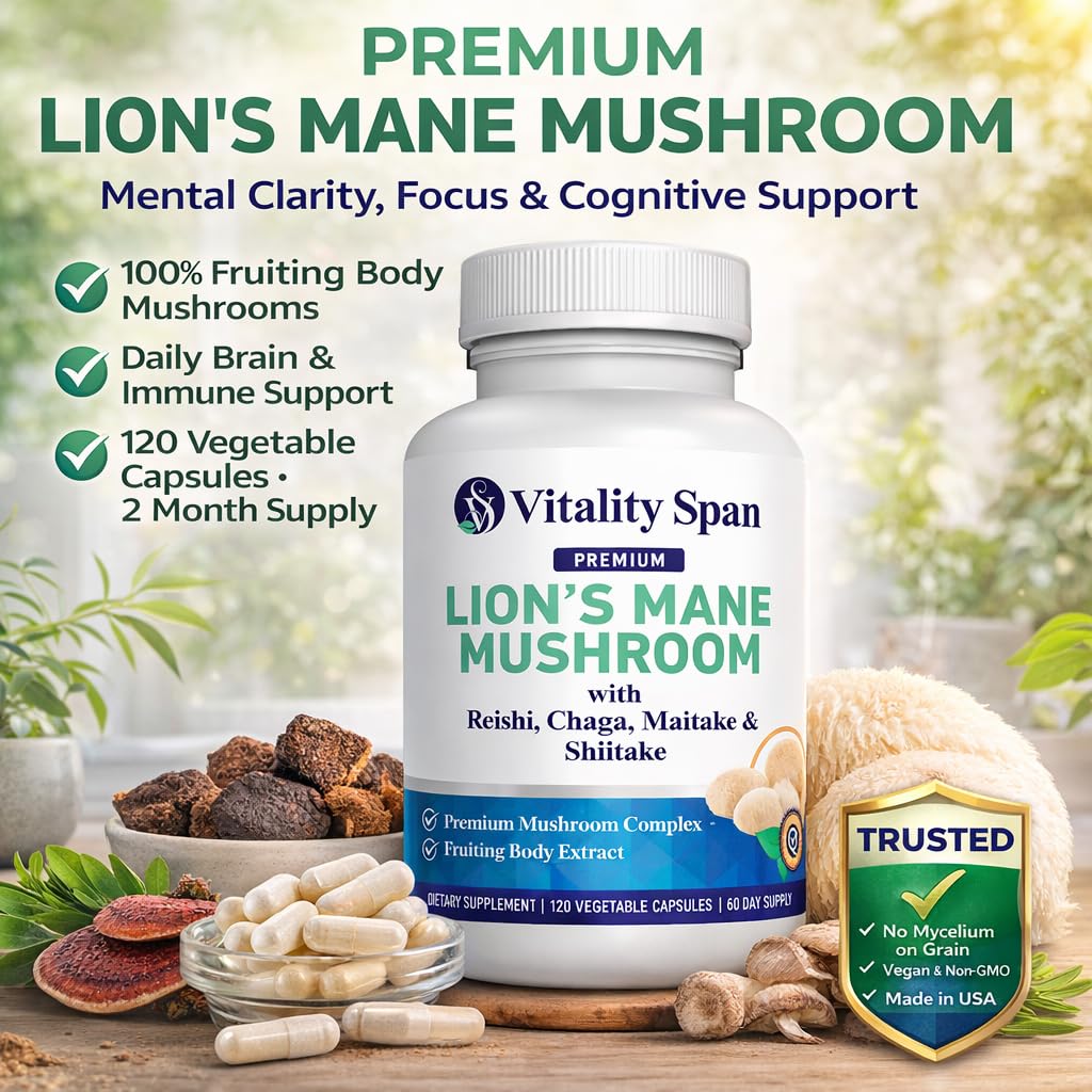 Vitality Span polvo de extracto mostrando textura fina y pureza