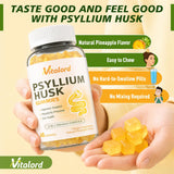 Vitalord ingredientes psyllium e inulina ilustrados para soporte de fibra