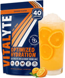 Vitalyte envase frontal naranja mostrando marca y beneficio hidratación rápida