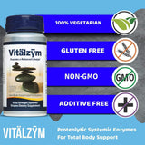 VITÄLZYM textura interior del gel que conserva enzimas y potencia