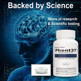 Vitamart Phent37 en ambiente activo con botella de agua para estilo de vida