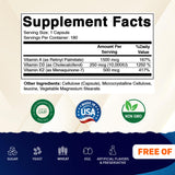 Vitamatic cápsulas veganas en primer plano, textura y pureza visible