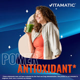 Vitamatic etiqueta con información nutricional y lotes comprobados