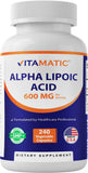 Vitamatic envase frontal mostrando etiqueta clara y dosis
