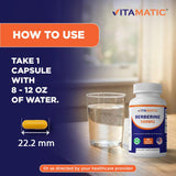 Vitamatic tres frascos apilados que muestran compra en presentación múltiple