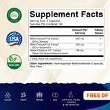 Vitamatic primer plano de cápsulas vegetarianas, muestra textura y pureza