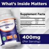 Vitamatic cápsulas esparcidas mostrando tamaño y facilidad de ingestión