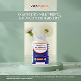 Vitamatic cápsulas en mano para comparar tamaño y cantidad por servicio