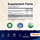 Vitamatic cápsulas en detalle que ilustran textura y tamaño fácil de tragar