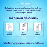 Vitamatic batido en vaso listo para beber, aporta recuperación práctica