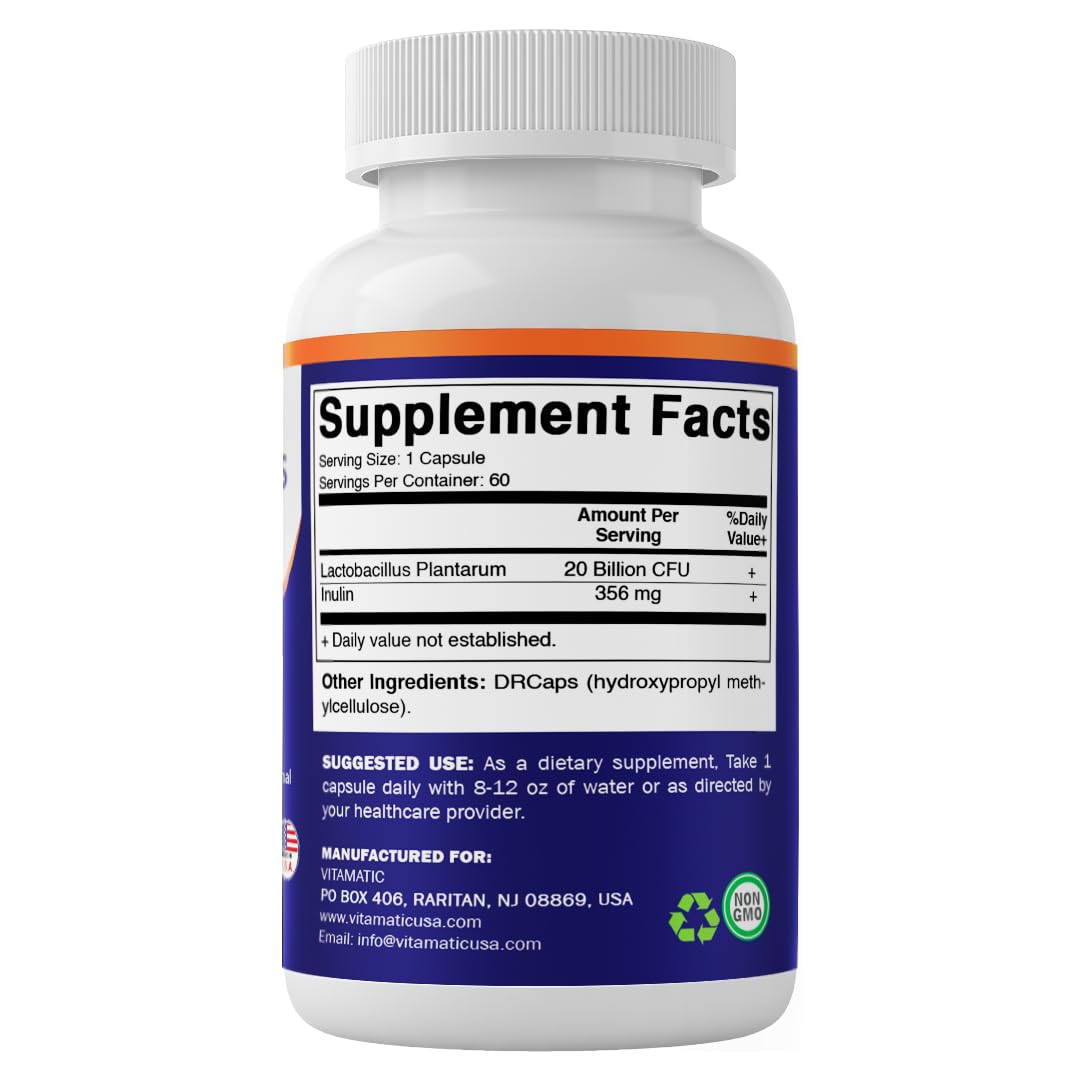 Vitamatic cápsula junto a moneda para comparar tamaño real