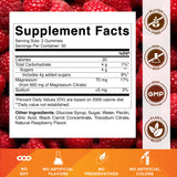 Vitamatic primer plano de la textura de la gominola, aspecto apetecible
