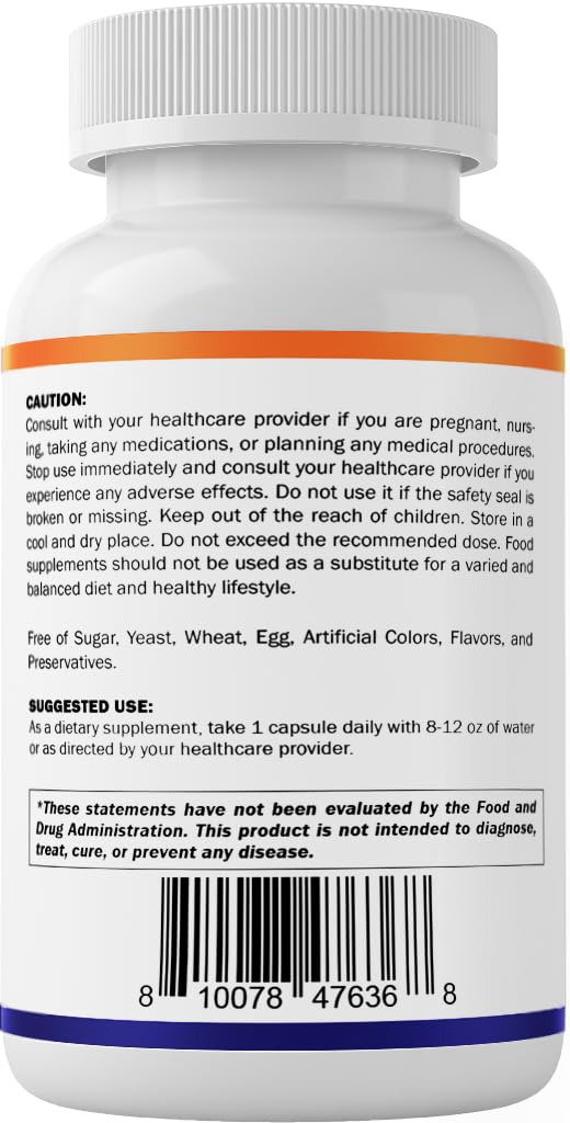 Vitamatic empaque lateral con lista de ingredientes para consulta rápida