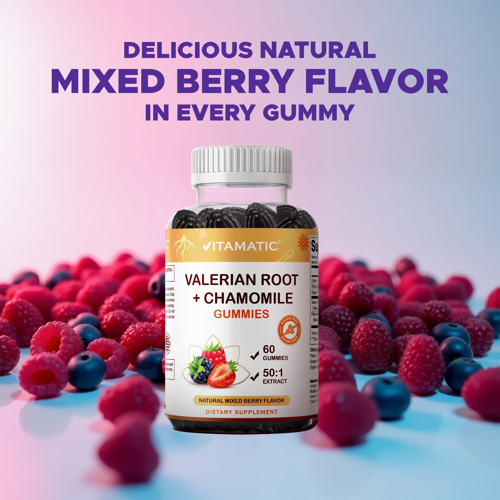 Vitamatic gomitas en entorno cotidiano para uso fácil y práctico en la rutina