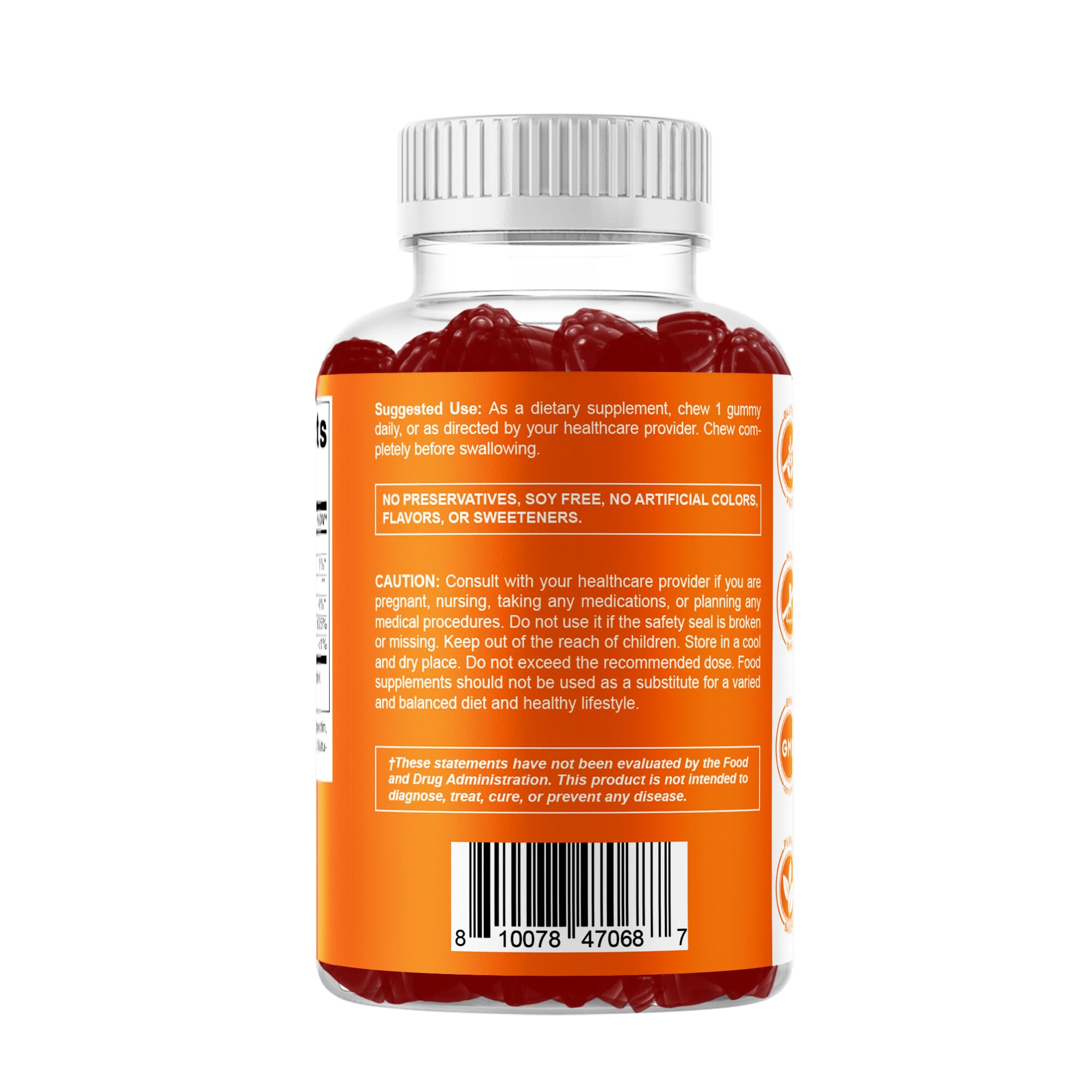 Vitamatic gomitas en mesa de desayuno, integra suplemento en rutina